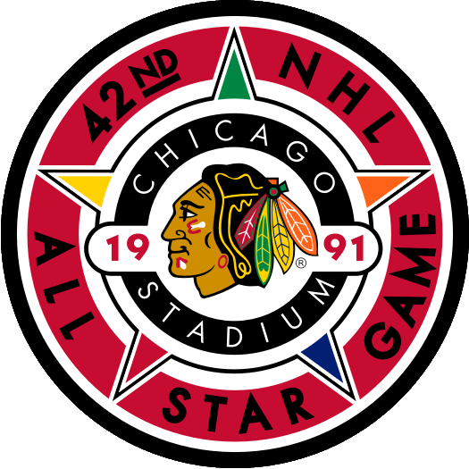 NHL All-Star Game 1991 Primary Logo DIY iron on transfer (heat transfer)